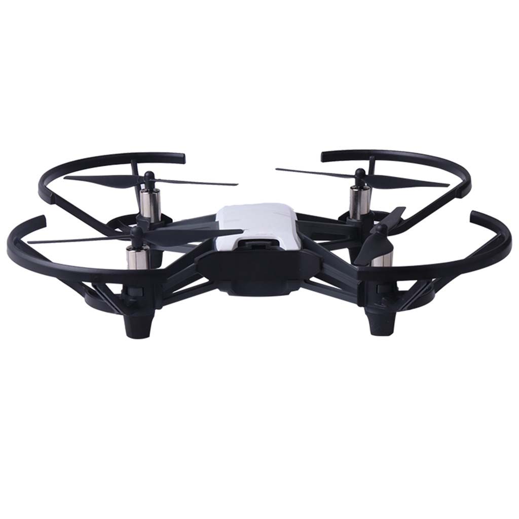 Drone Rc Cover - DJI Tello RCミニクアッドコプター用、バッテリー保護カバー、プラスチック製防塵プラグ、安全ロック付き。ブラック。