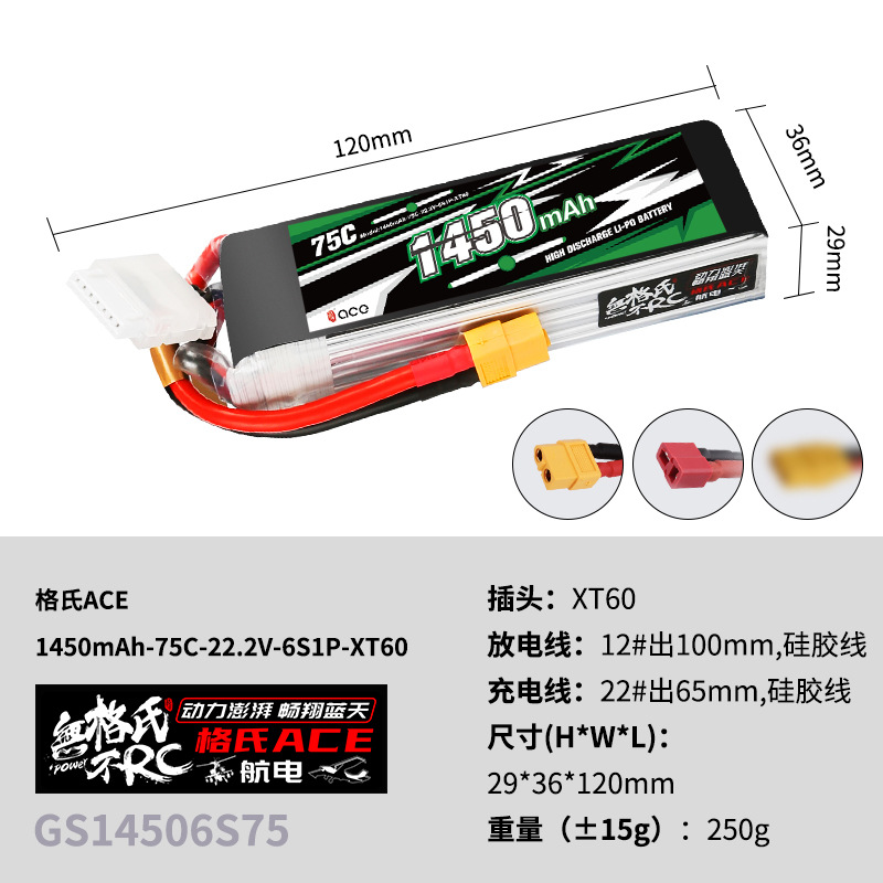 2個入り Gens ACE 22.2V リポバッテリー 14 - Drone Rc Leading のレビューと価格