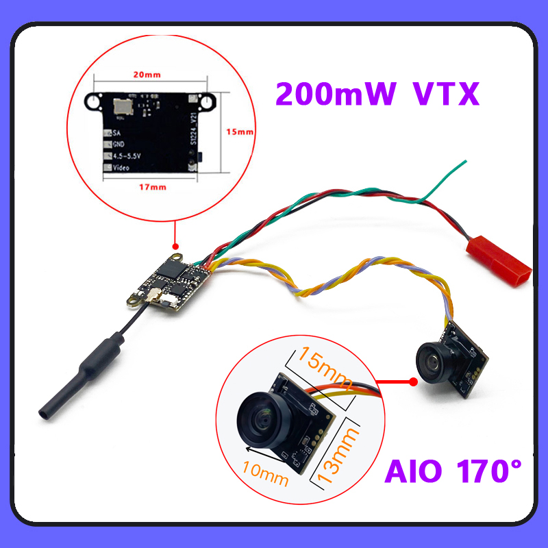 SLONWAKE 5.8G 1200TVL FPV カメラ  - Drone Rc Toy のレビューと価格
