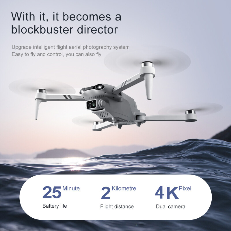 4DRC F10 リモートコントロールドローン GPS 5G - Jjrc Drone X12 のレビューと価格