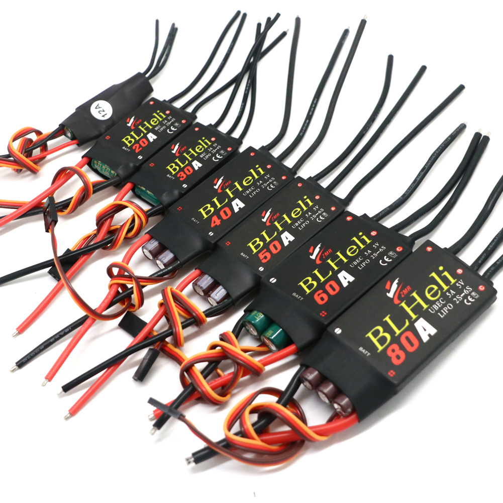 BLHeliブラシレスESC 80A 12A 20A 30A - Drone Rc Toy のレビューと価格